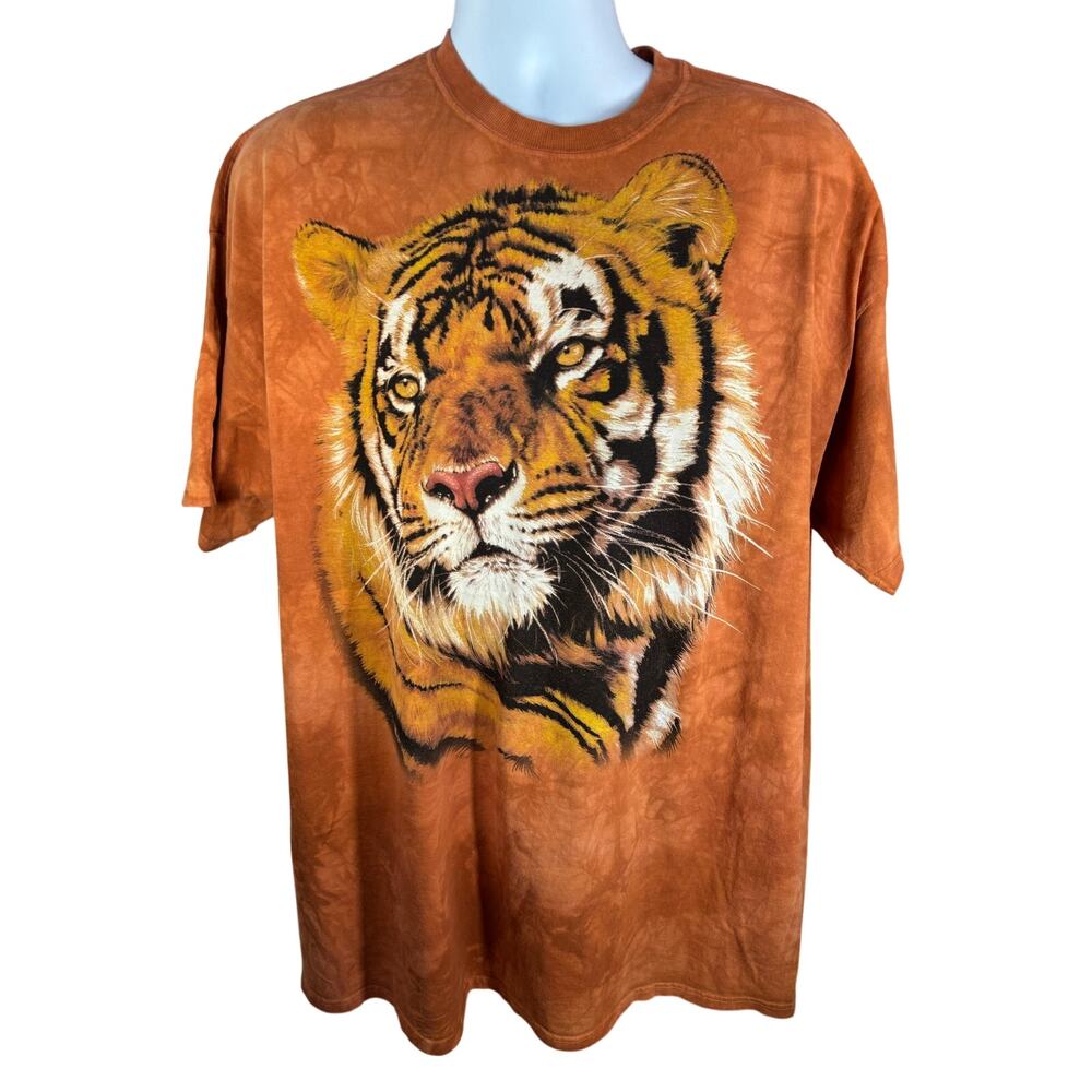 The Mountain Orange Tiger Shirt 4XL Big Cat Nature
